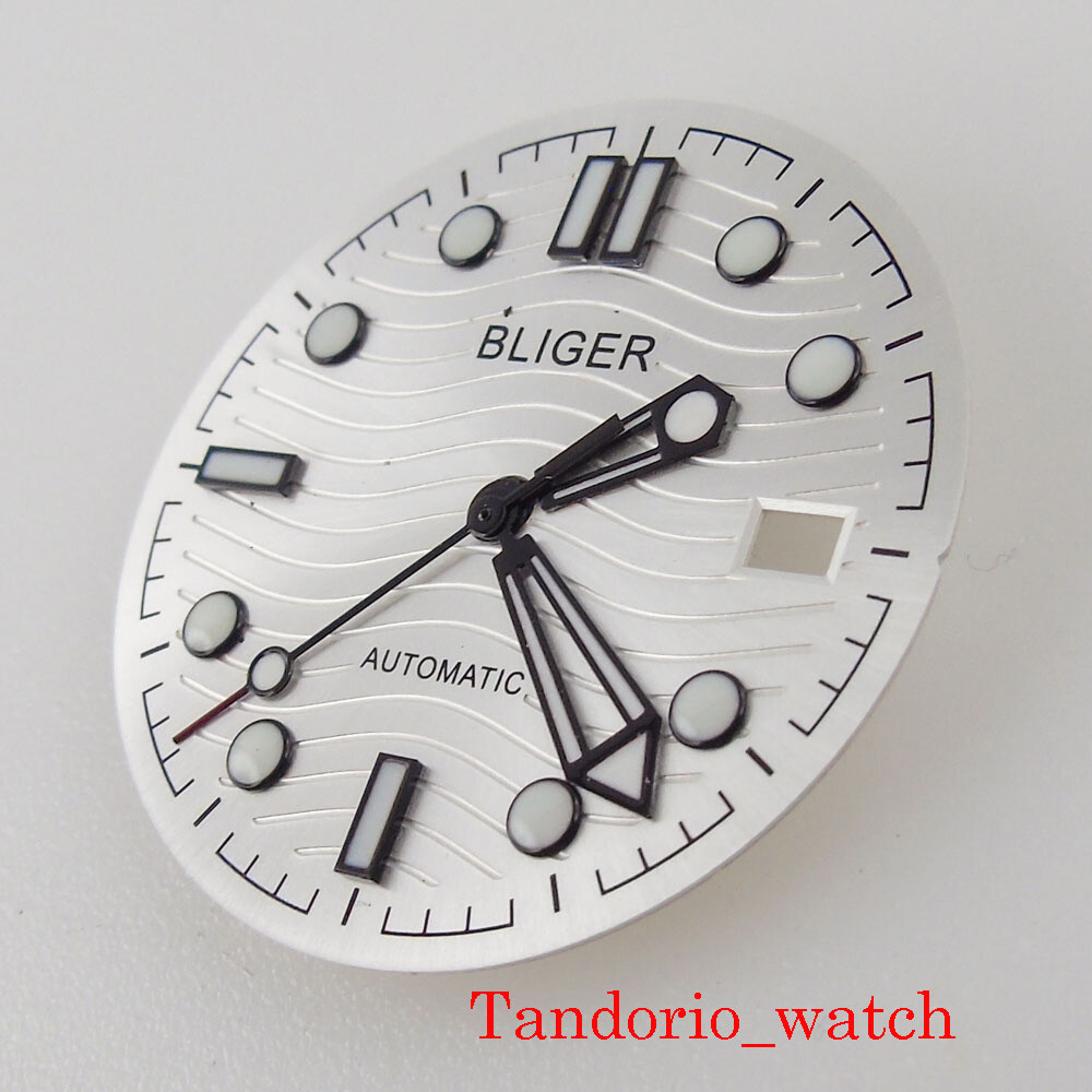 31mm Sterile Watch Luminous Dial Hands For NH35 Automatic Movement Watch Parts