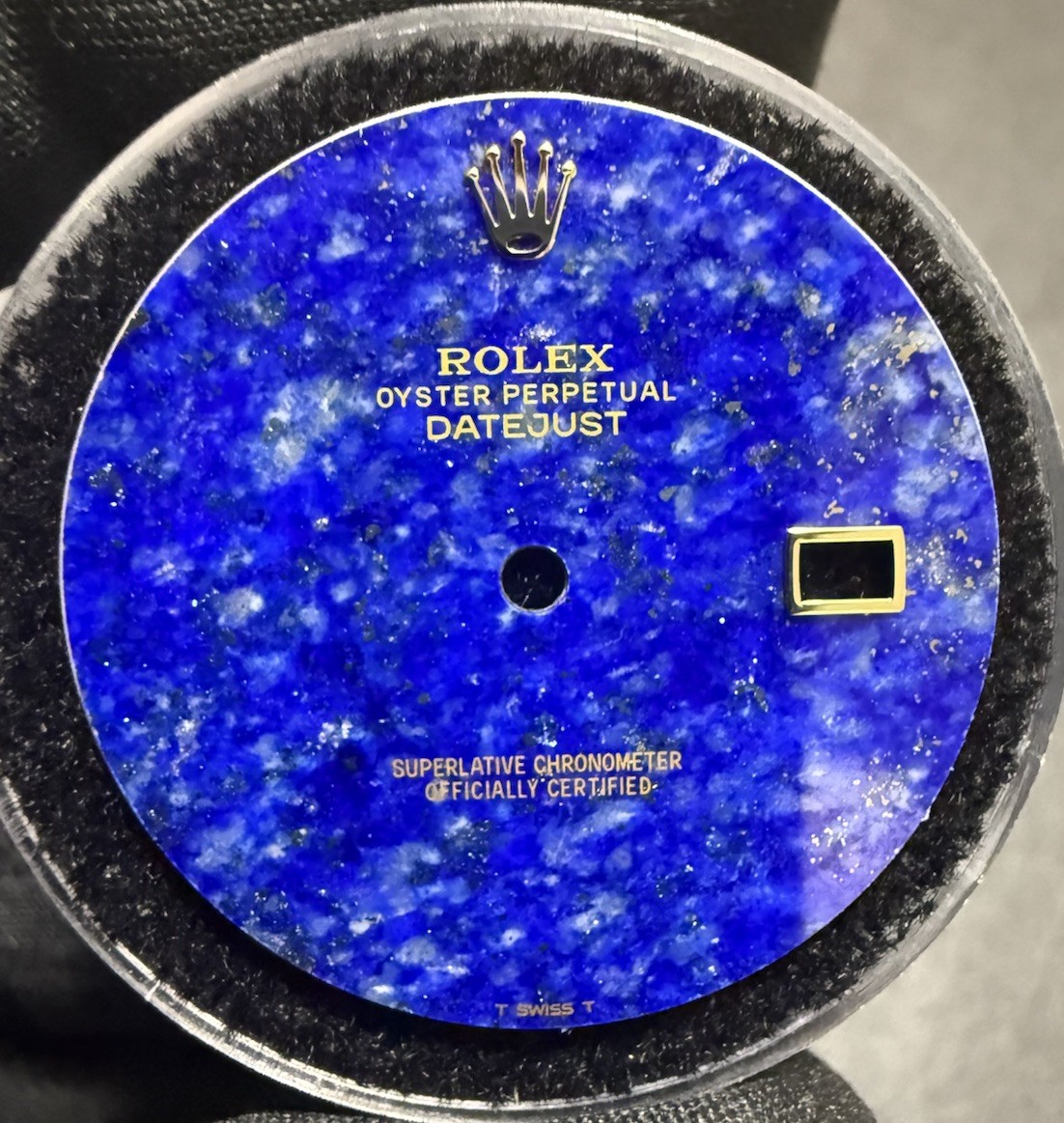 Rolex DateJust 36 Custom Lapis Lazuli Stone Dial For Ref. 16233 16013 116233