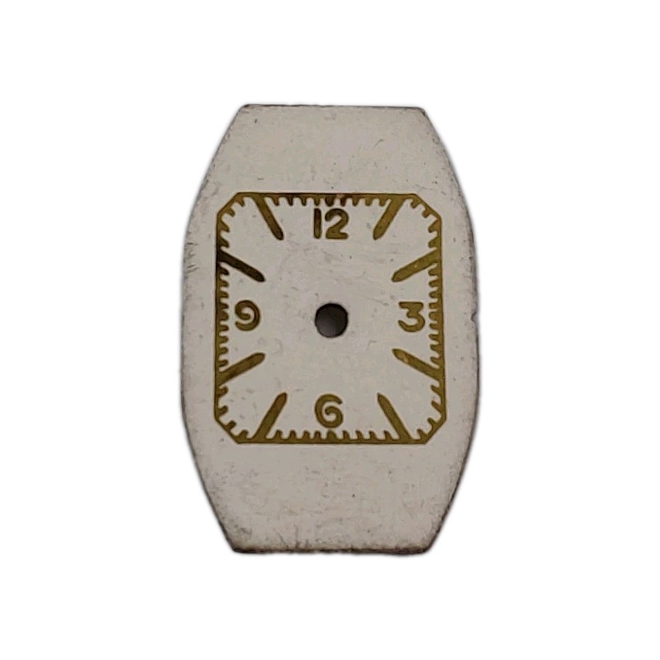 Unbranded 15.1mm x 23.6mm Metal Wristwatch Dial Only 1685