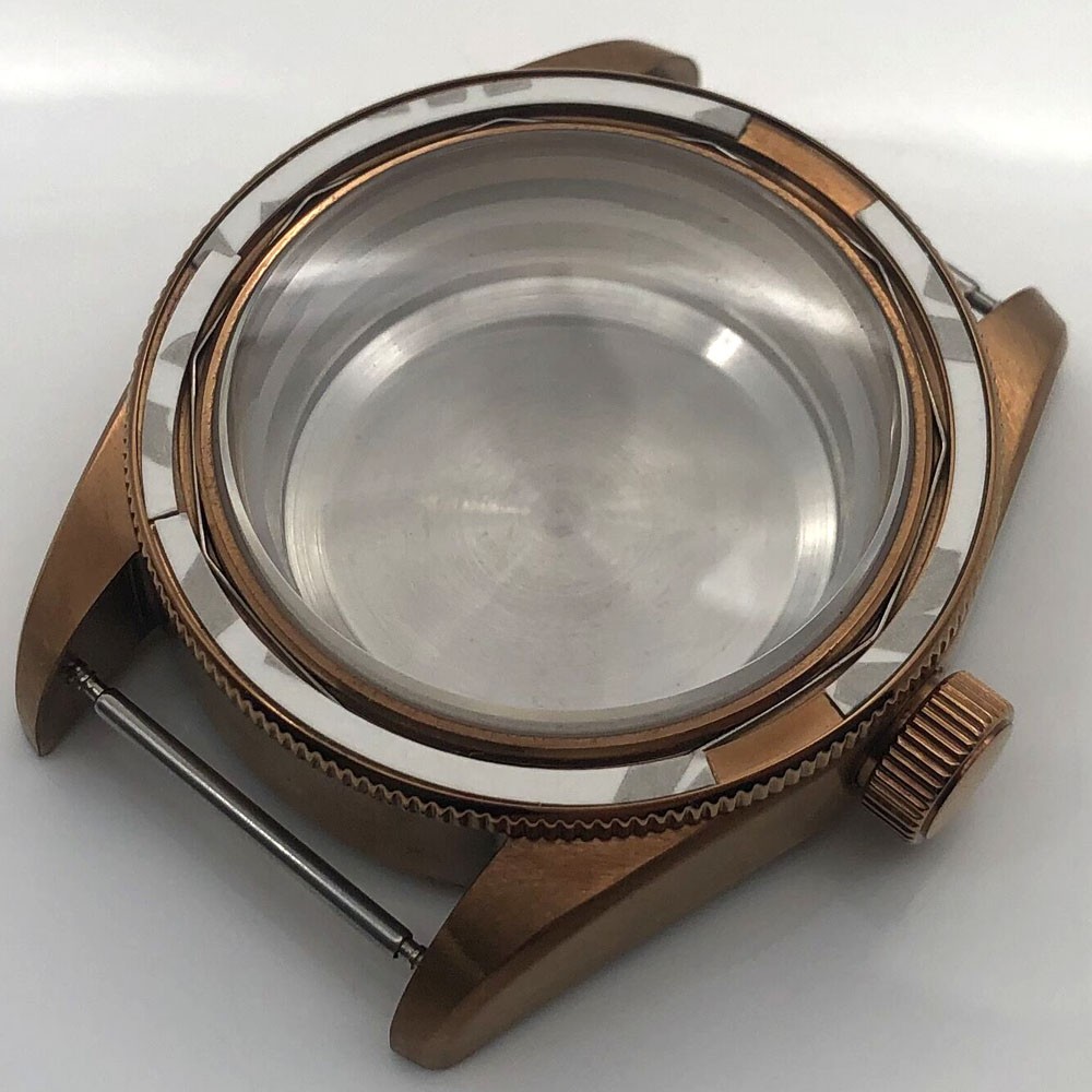 41mm Case Sapphire Glass Fit ETA2836 Miyota8205/8215/821A NH35 NH36 Movement
