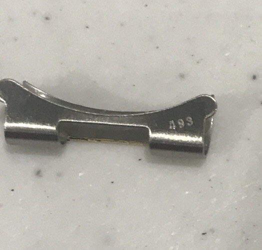 Rolex End Piece 493 Two Tone 18k Gold & Steel Authentic Original For 93153
