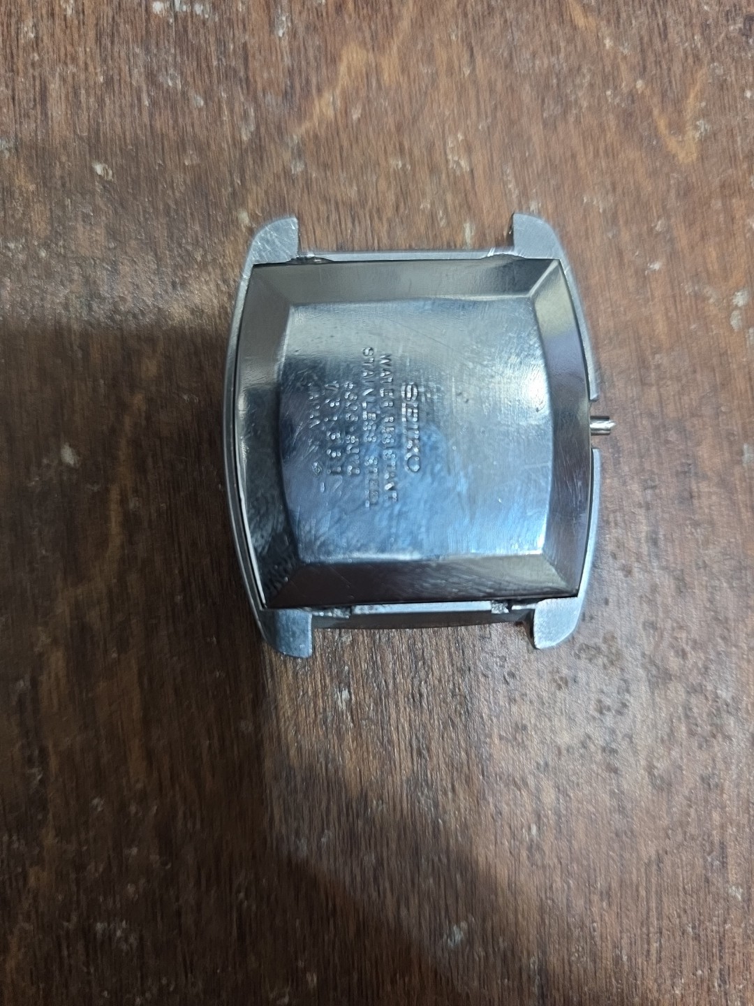 RARE SEIKO 5606-5070 LORDMATIC WATCH CASE And BACK ONLY FOR PARTS/REPAIR