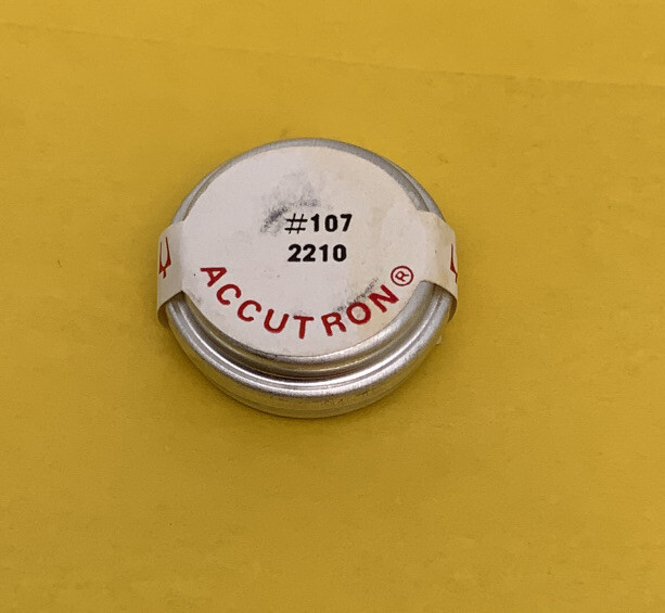 Vintage ORIGINAL Bulova Accutron 2210 Part #107 Fourth Wheel & Pinion NOS