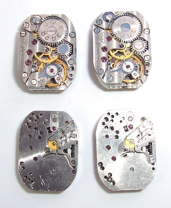 Lot 56 ladies watch movements Zarja Geneve Waves Anglage 14×18 mm Steampunk Art