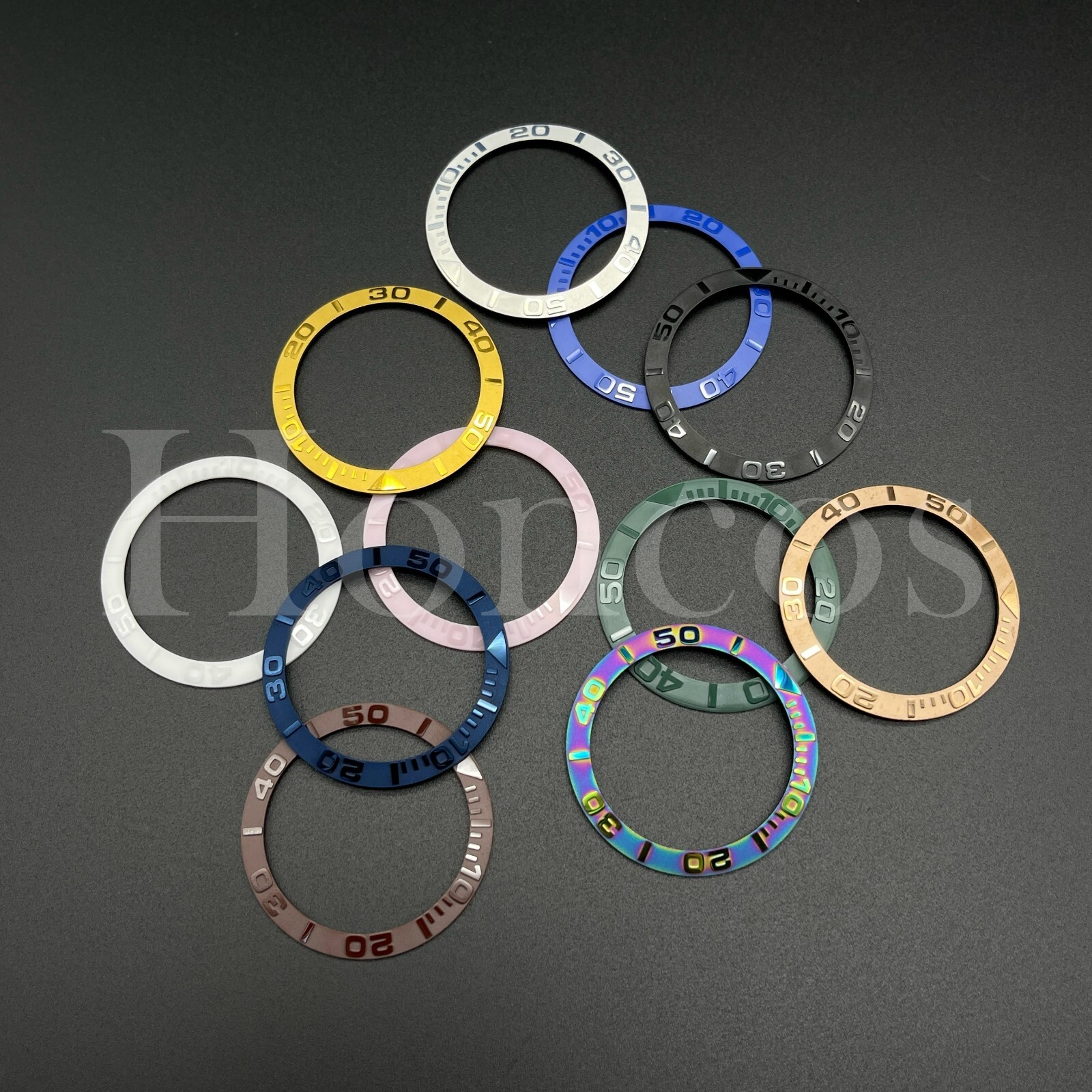 HIGH QUALITY Ceramic Bezel Insert fits Seiko SKX007/009/SRPD Watches MOD 38MM