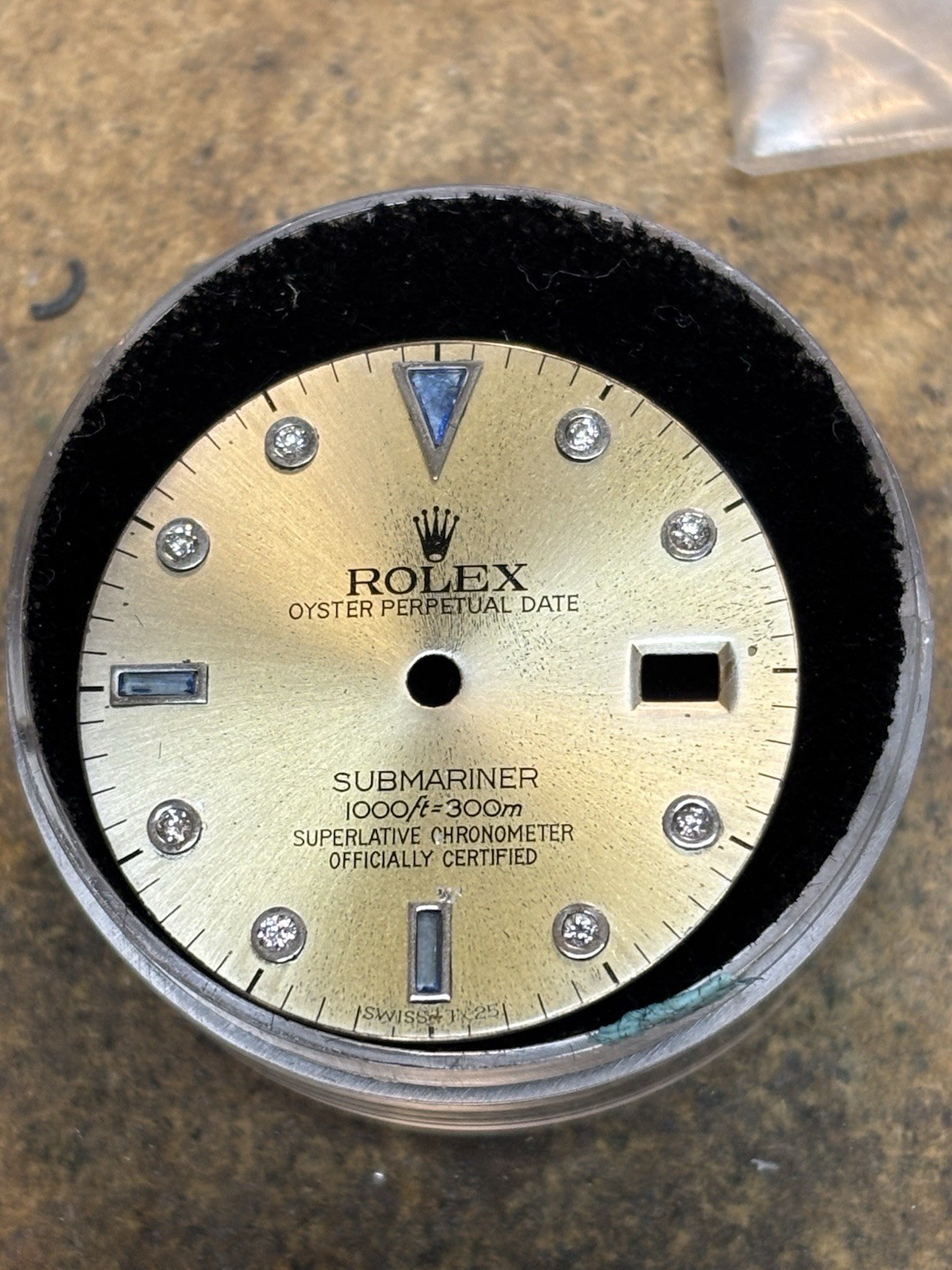 Factory Rolex Submarine Diamond Dail Men #16800 16610