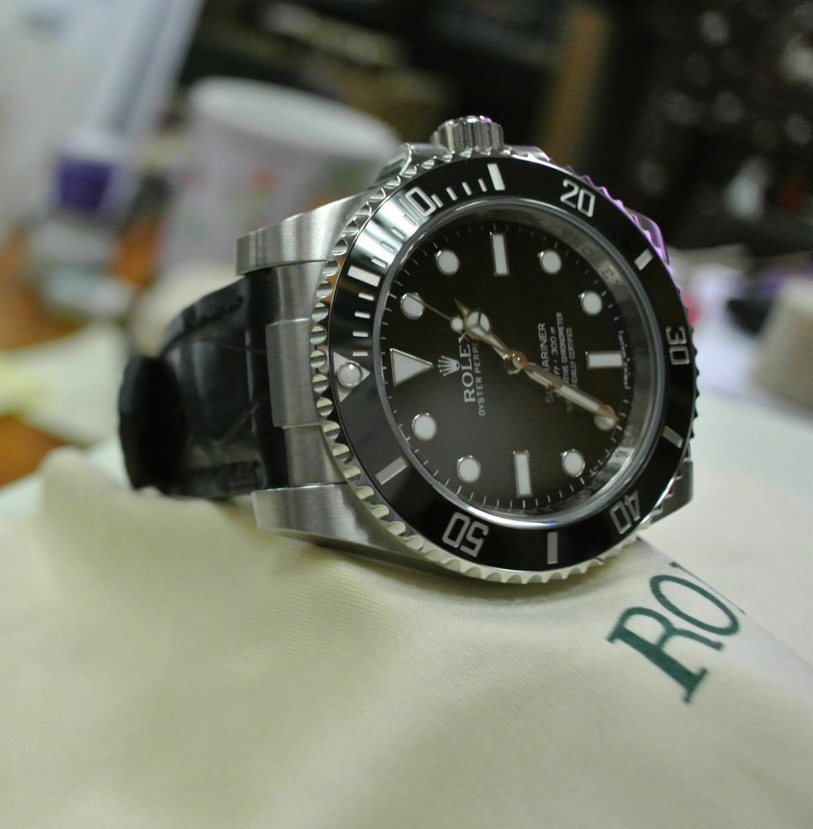 2 CUSTOM STRAP END LINK PIECE FOR ROLEX GMT 126711 126711CHNR MATTE