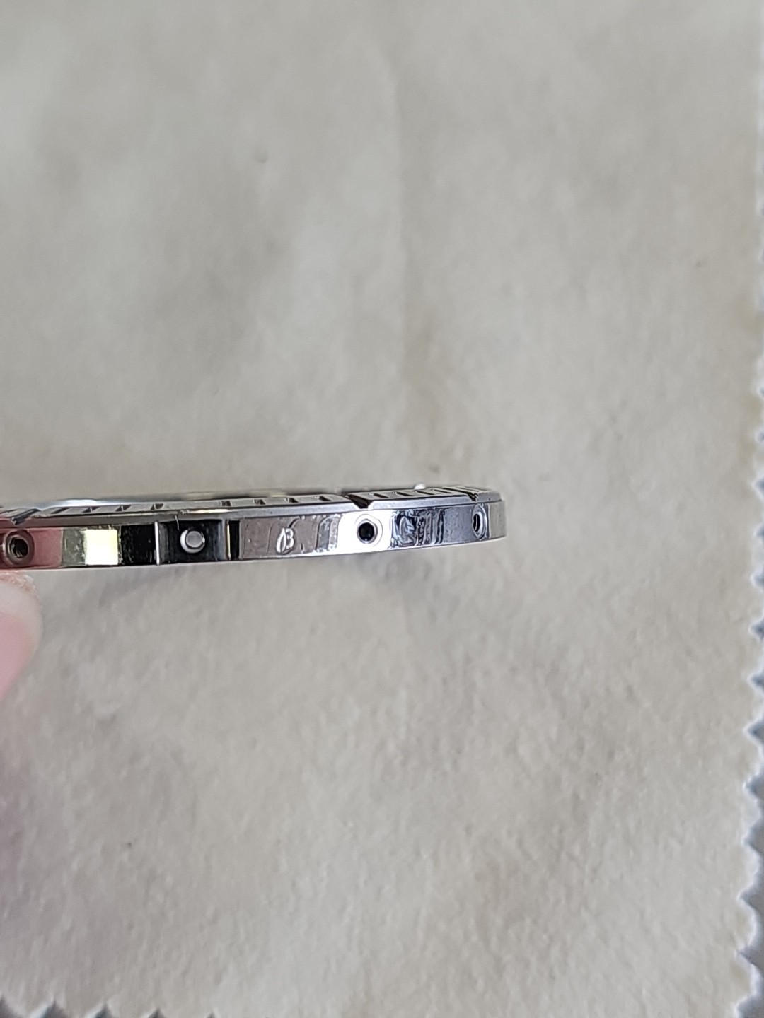 Breitling Chronomat Bezel Stainless Steel Without Screws Or Riders
