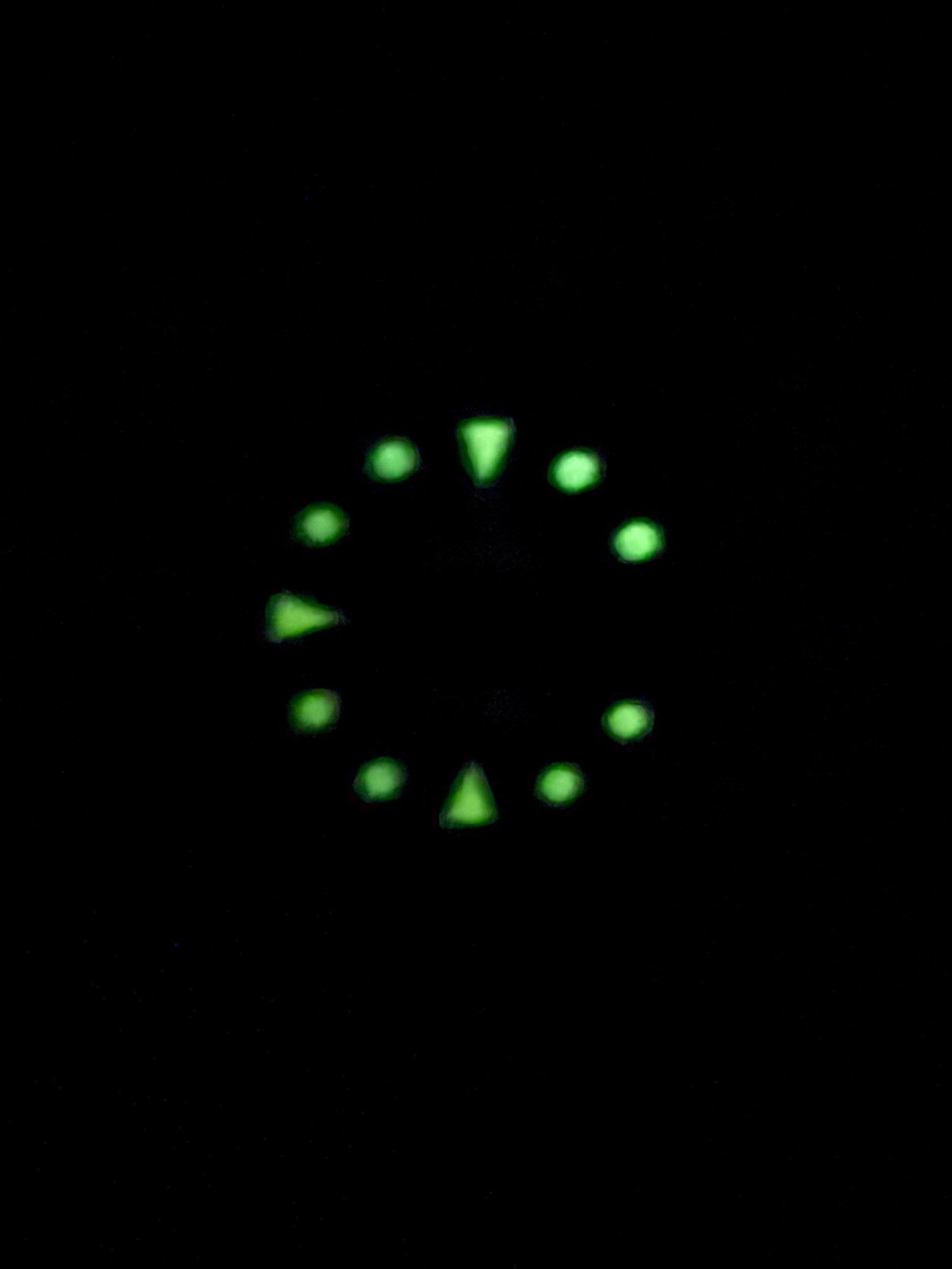 Fits Tudor Submariner 79090 – Blue Matte Dial – Yellow Lume