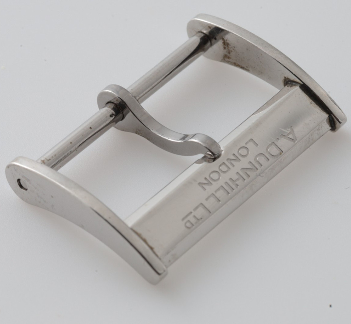 GENUINE 18MM Alfred Dunhill LTD London Pin Tang Buckle OEM Watch Strap Band Part