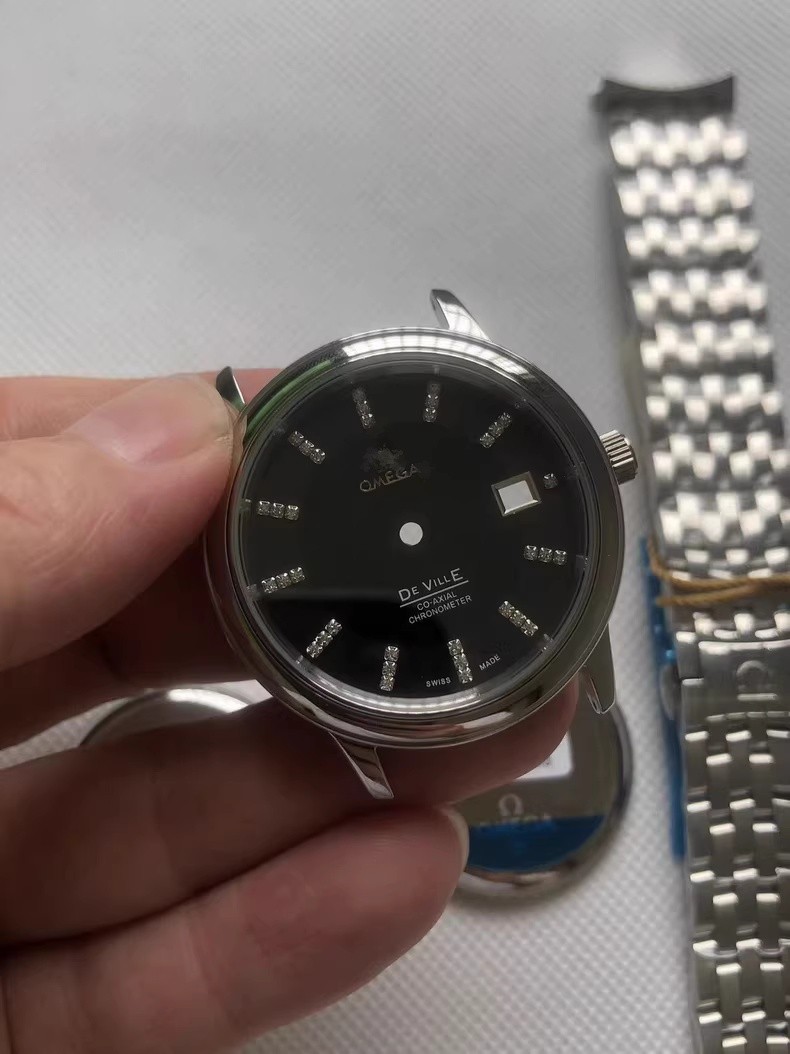 For DIY 38mm Watch Steel Case kit For 2824.SW200 movement