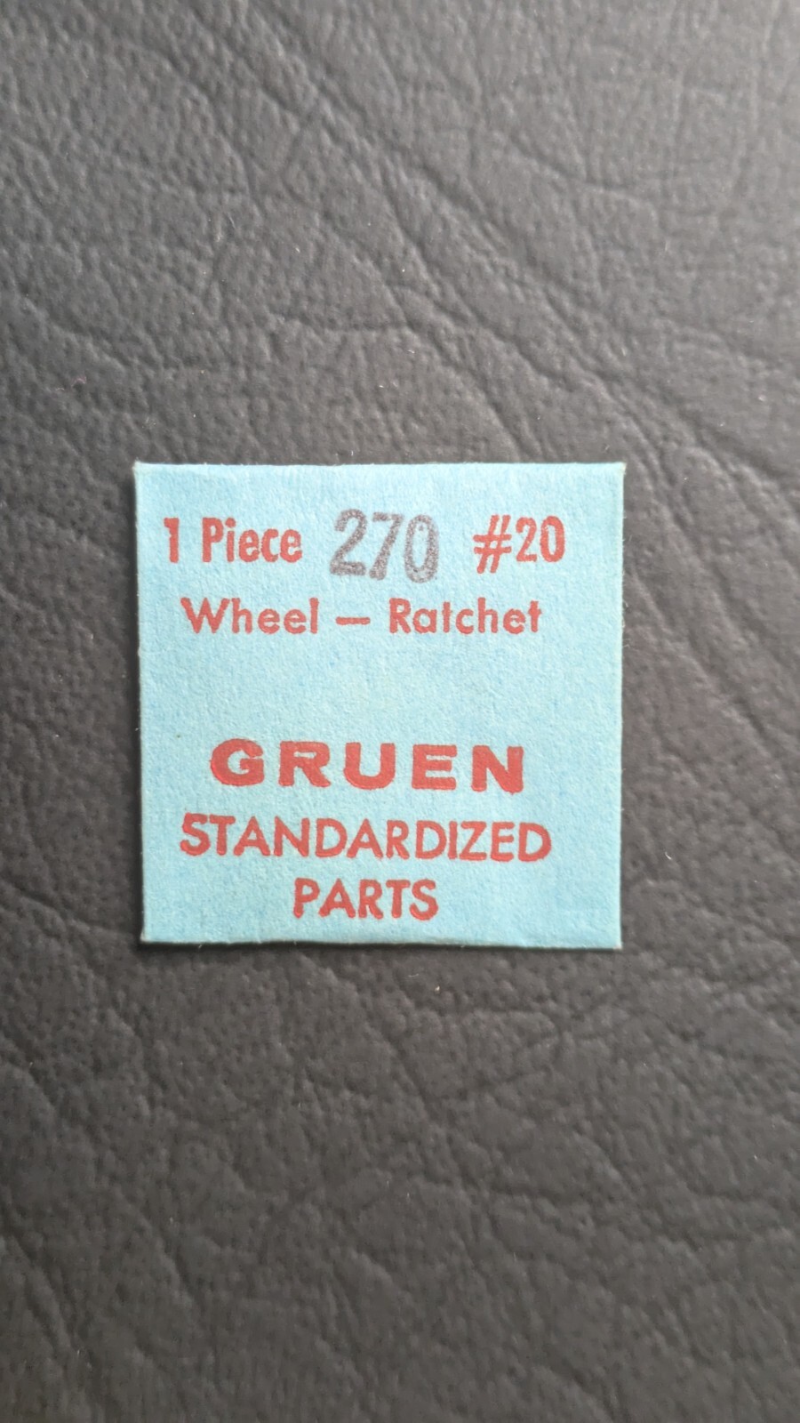 Genuine GRUEN 275 – Ratchet Wheel #20