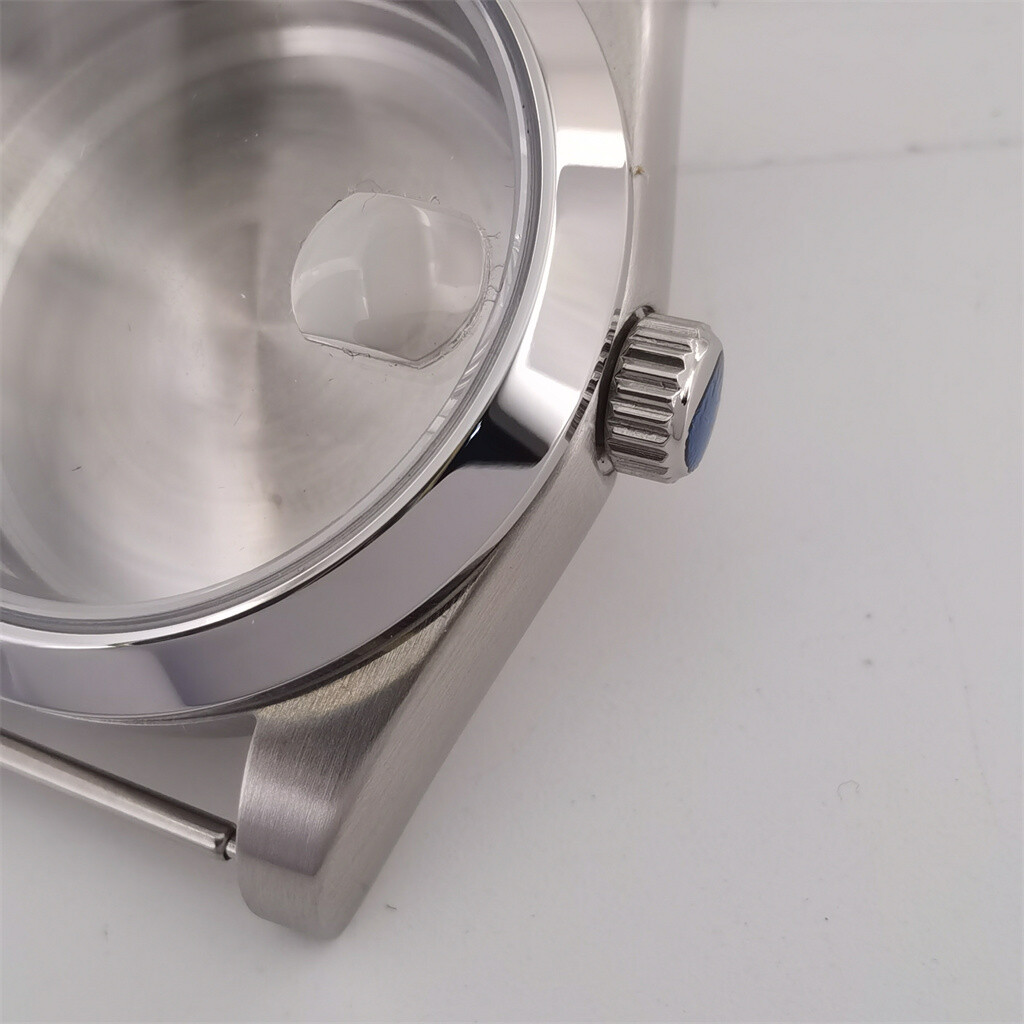 36mm 39mm Frosted watch case fit NH34 NH35 NH36 PT5000 ETA 2824/2836 Miyota 8215