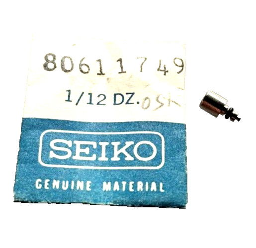 Seiko M354-510 M354-5019 Silver Push Button watch part#80611749 (Moon Raker)