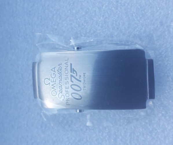 Genuine 20mm OMEGA Seamaster 007 Stainless Steel Watch Strap Clasp Buckle