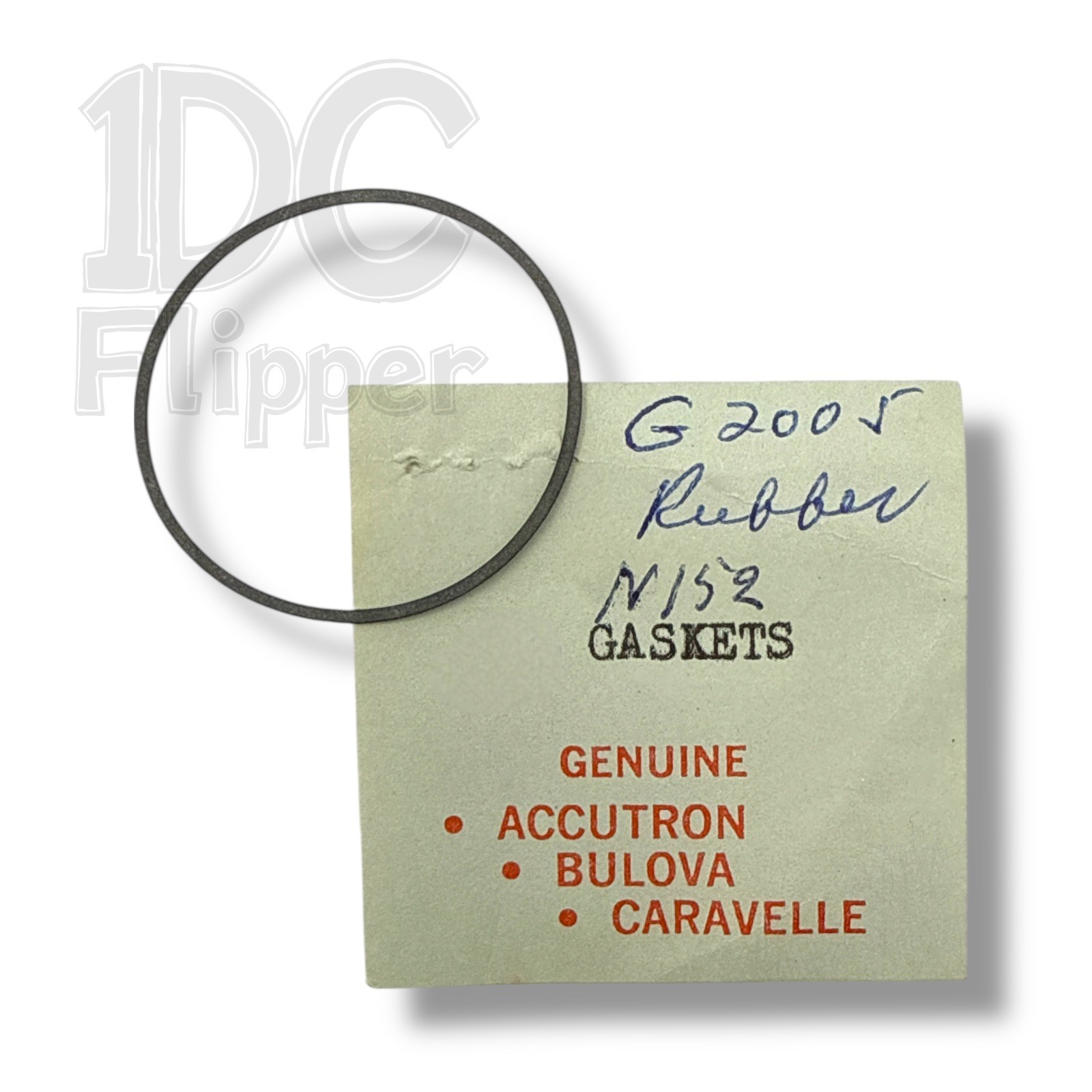 Bulova G2005 Watch Gasket x 1 NOS Fits NOS Bulova N152 Read!