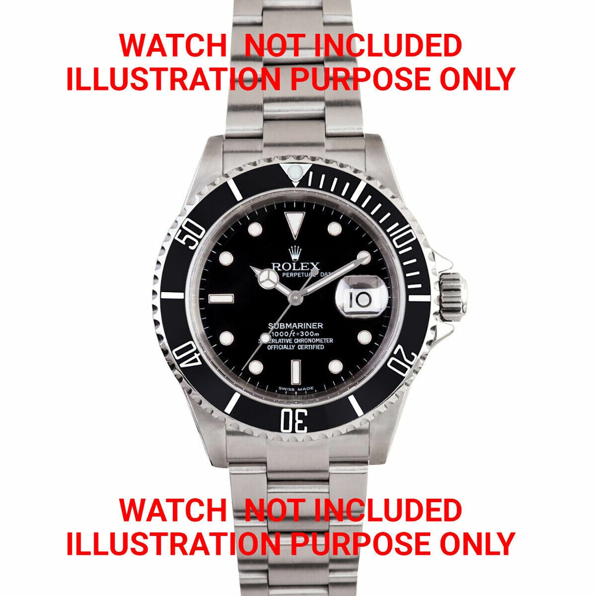 BEZEL INSERT CERAMIC FOR ROLEX SUBMARINER 116610LN 114060LN ENGRAVE BLACK