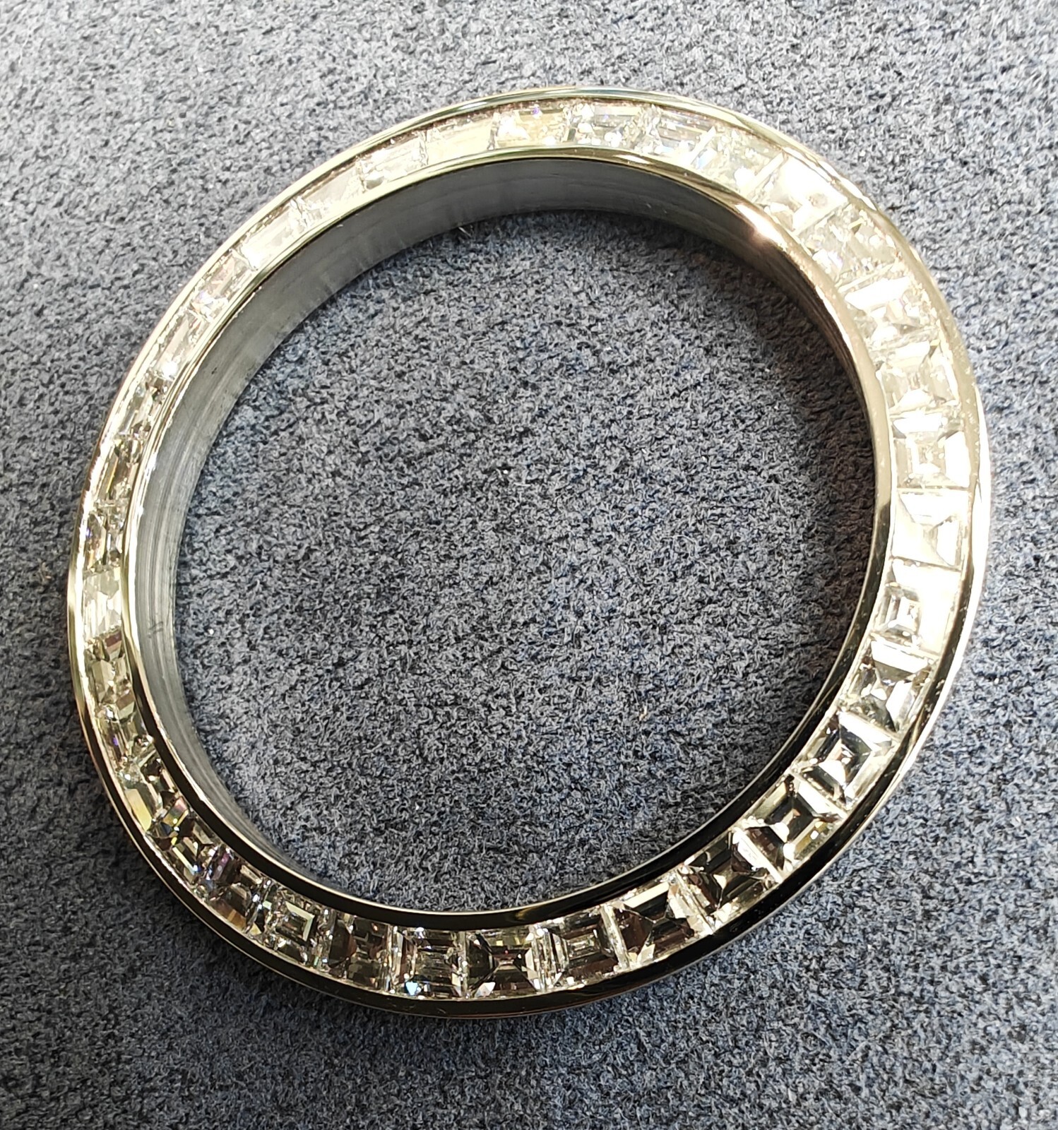 Platinum Baguette Diamond Bezel for Platinum Daytona 116506