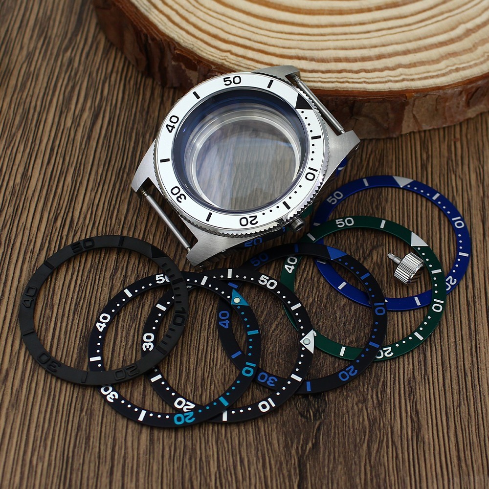 Sapphire 40mm Watch Case Modify Seiko 62MAS Mod 10ATM For Seiko NH35 34 NH36 38