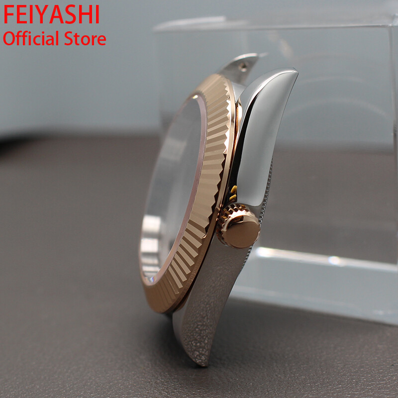 For Nh36 nh38 nh34Movement 28.5mm Dial 36mm/35mm stainless steel Watch Case nh35