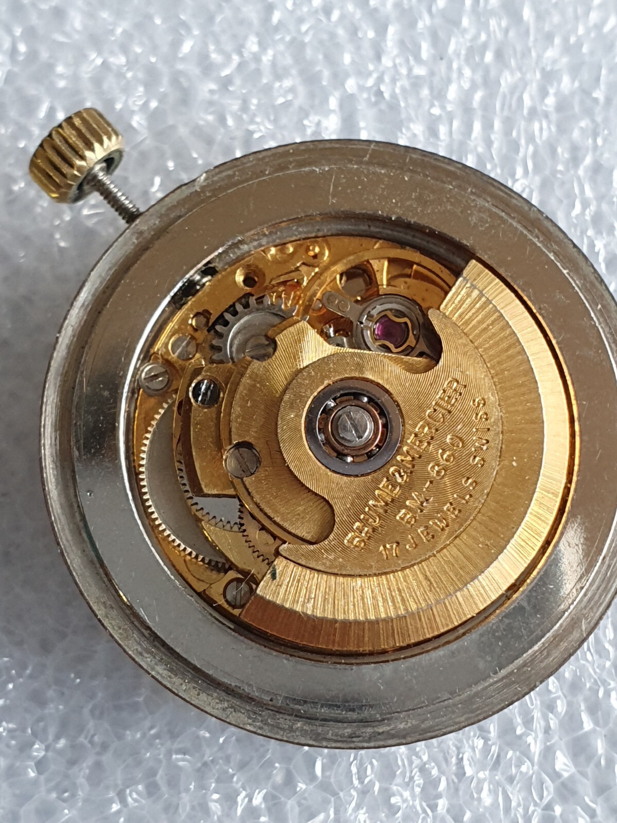Movimento automatico Baume & Mercier originale Cal. BM 860