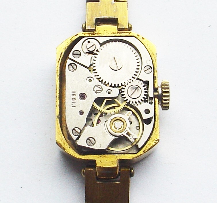 Serviced Ussr Soviet Russian Luch Jewel Womens Watch Mechanical Wrist Ladie
