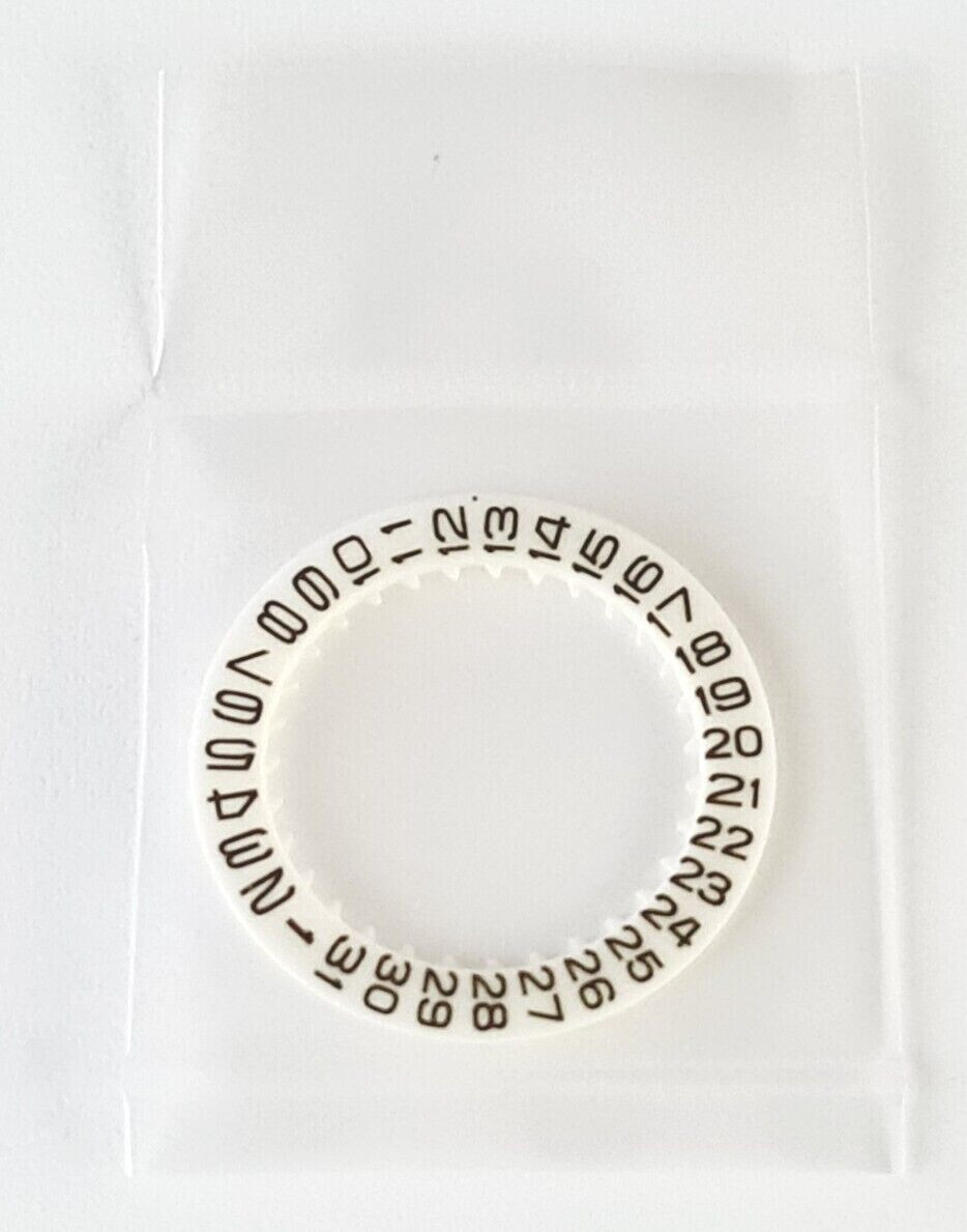 Seiko Date/Day Disk Ring Part Watch Parts Genuine New Drop Down List