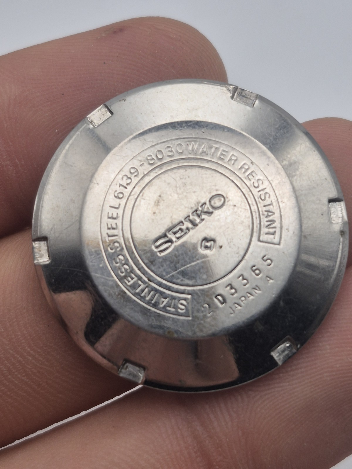 Seiko 6139-8030 Caseback Caseback Seiko Vintage 6139 8030 Caseback