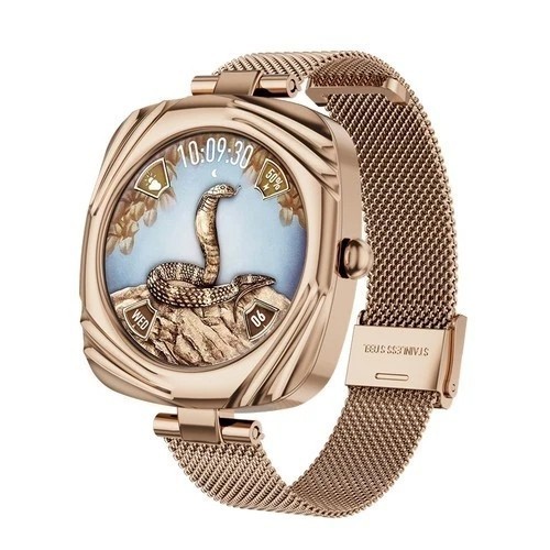 Smart Watch Stainless Steel Luxury Watch Bluetooth Call IP67 Fashion Bracelet A