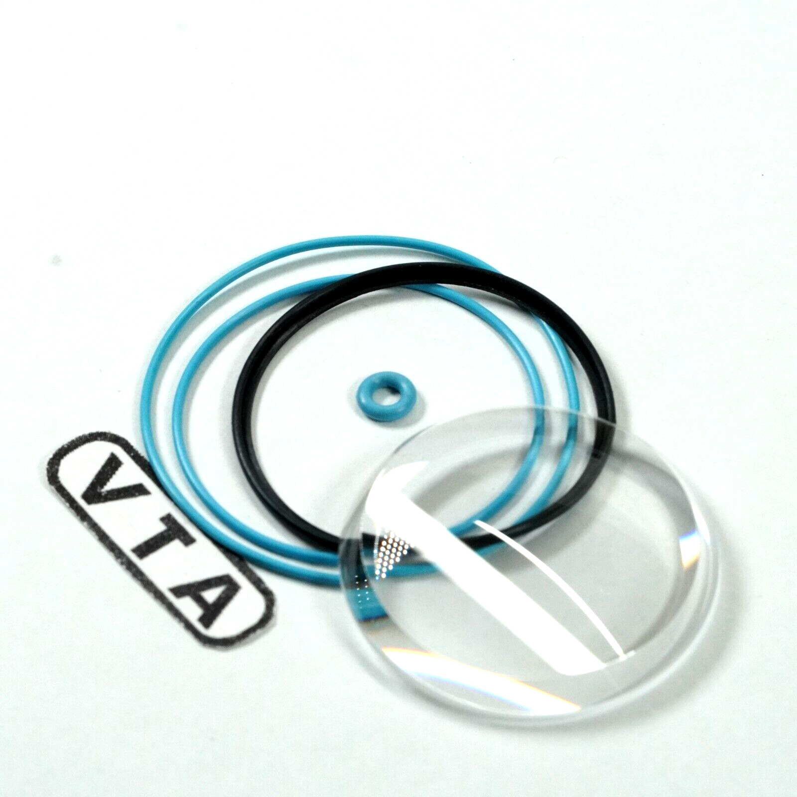VTA HEAVY DUTY Gaskets/SEALS for SEIKO 6105-8110 & 6105-8119 + SAPPHIRE Crystal