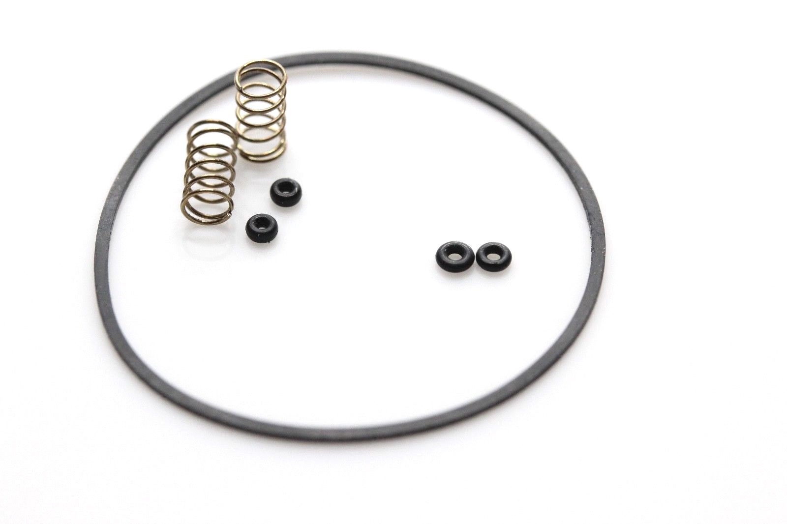 2 Pusher Springs w/ Seals O Ring Case Gaskets For SEIKO Chron 6139 Button Crown