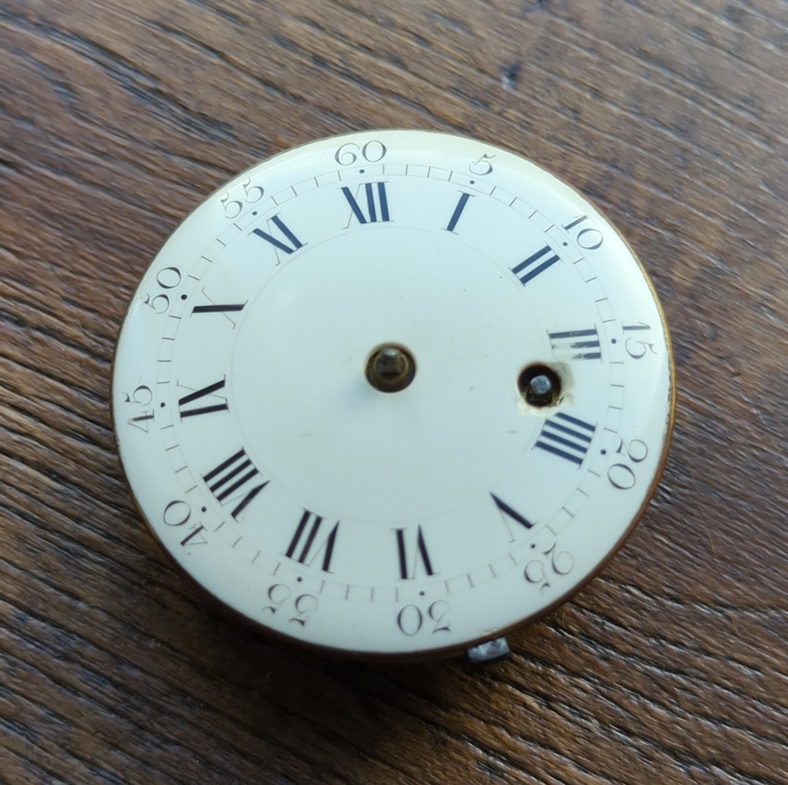 Jean-François Dominicé Verge Fusee Pocket Watch Movement To Restore 18thC (AT39)