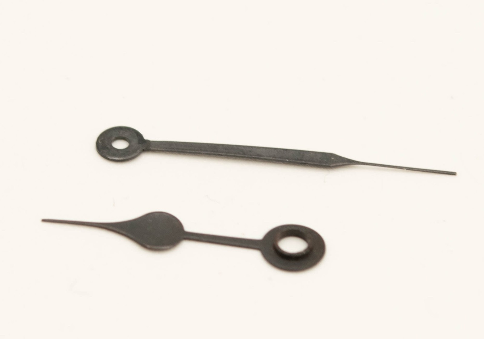 Genuine Elgin Factory NOS 16 Size Pocket Watch Hands Black Spade Minute Pair