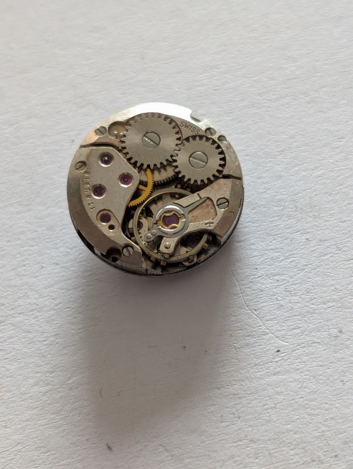 Vintage ETA 2410 Mechanical Watch Movement (Untested)