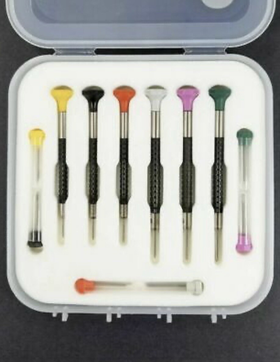 6 CUT-OUT T BLADE SCREWDRIVERS FOR PANERAI PAM 44MM MARINA LUMINOR WATCH TOOL