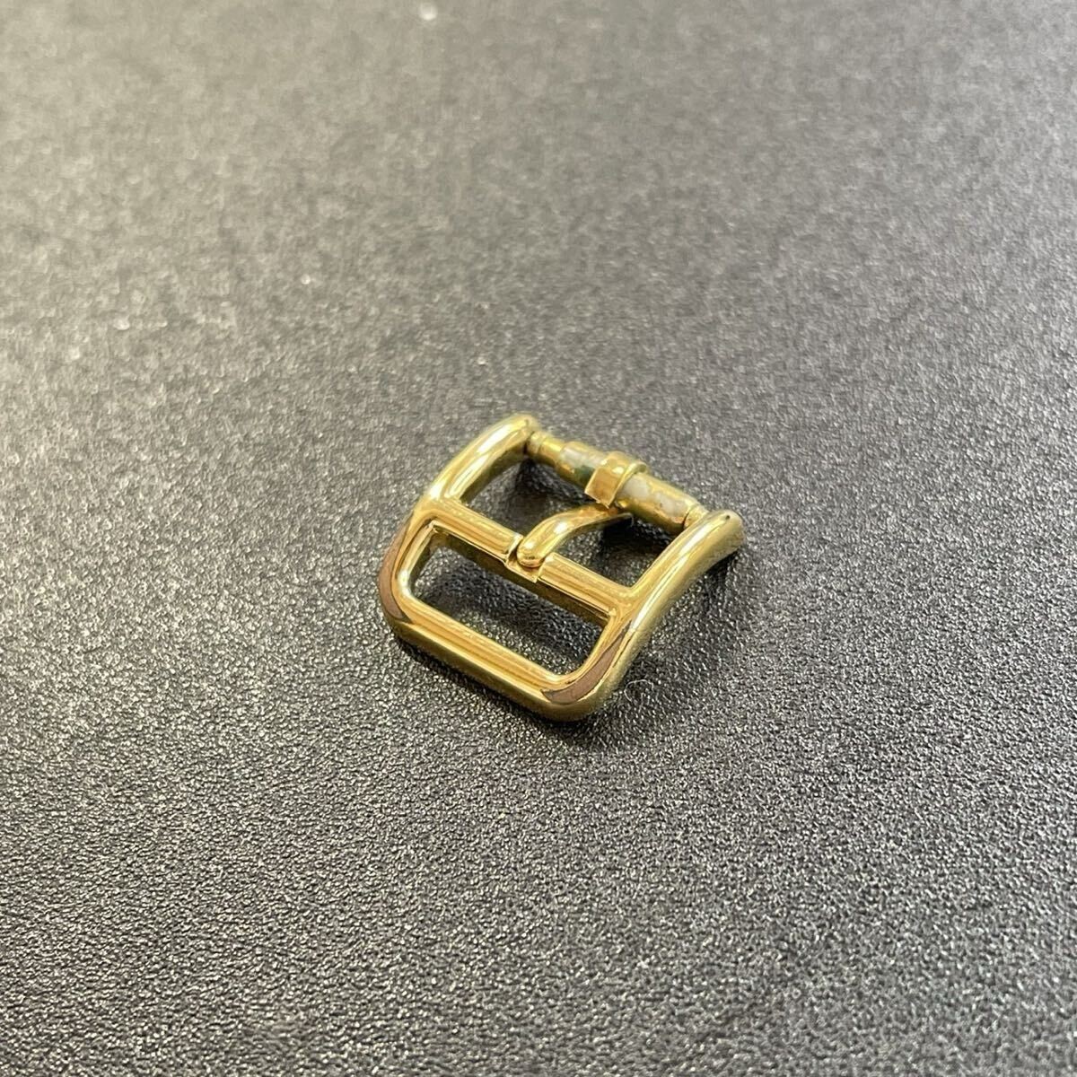 Genuine Hermès Watch Buckle 10mm GP Gold Plated for Leather Strap