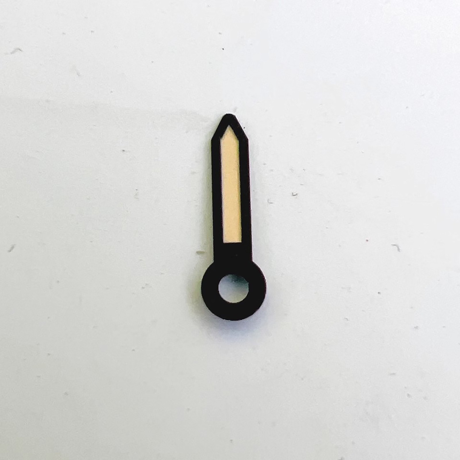 Watch Hands Black Edge Green Luminous Watch Hands for NH35/NH36/4R/7S Movement