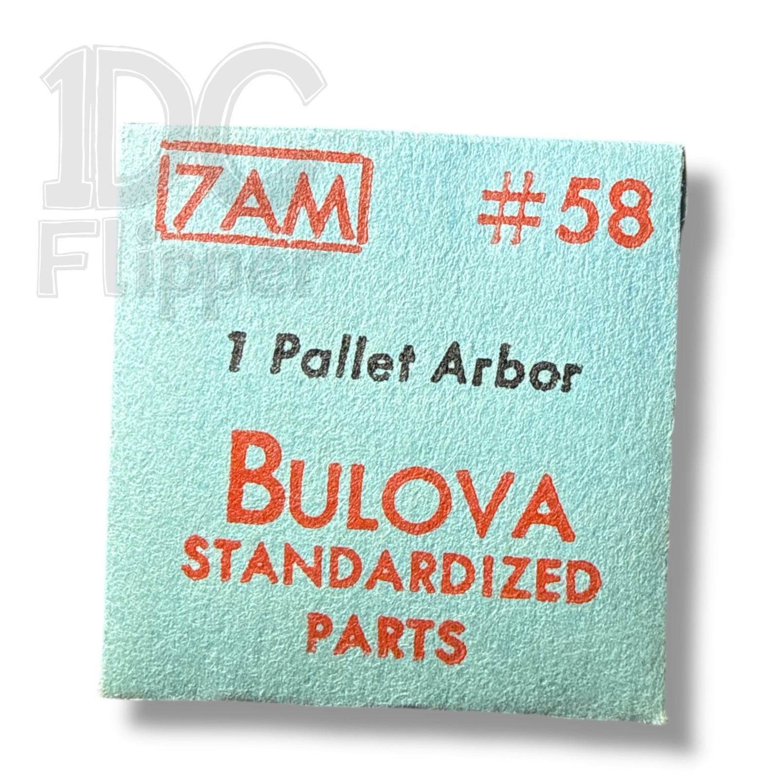 Bulova 7AM PALLET ARBOR #58 7AD, 7ADC, 7AMC, Fits Multiple, Read List!