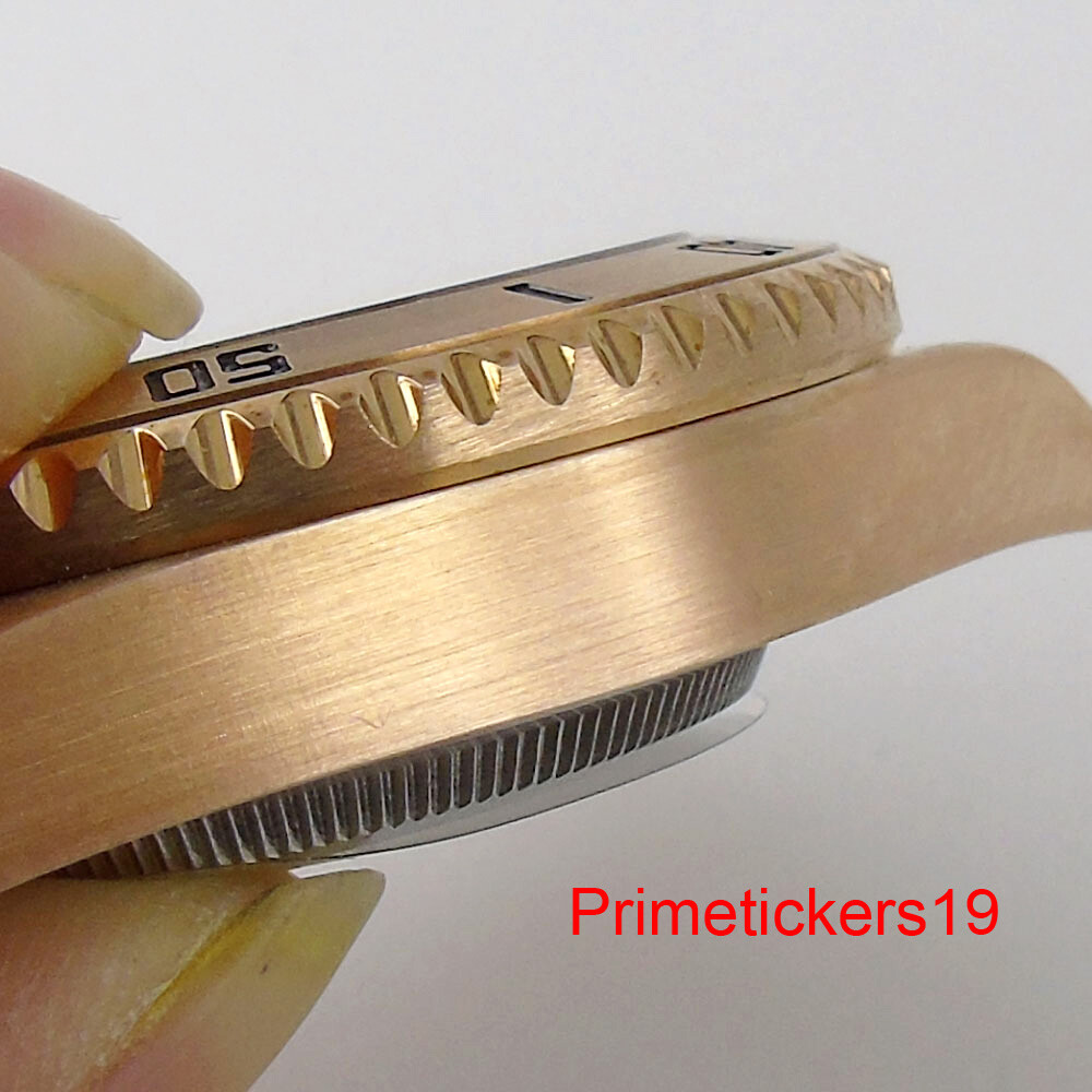 40mm Cusn8 Bronze 200M Dive Watch Case Sapphire Fit NH35 NH36 ETA2824 PT5000