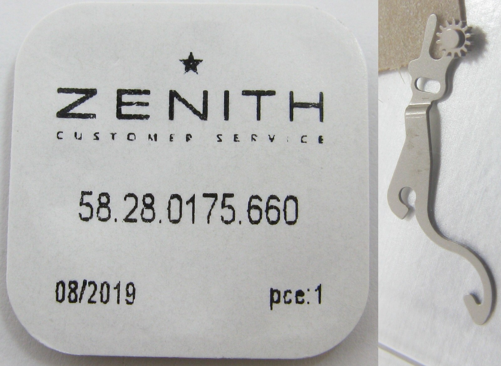 Zenith Elite 660 670 680 682 685 … Watch Parts 435 /1 yoke * sealed *
