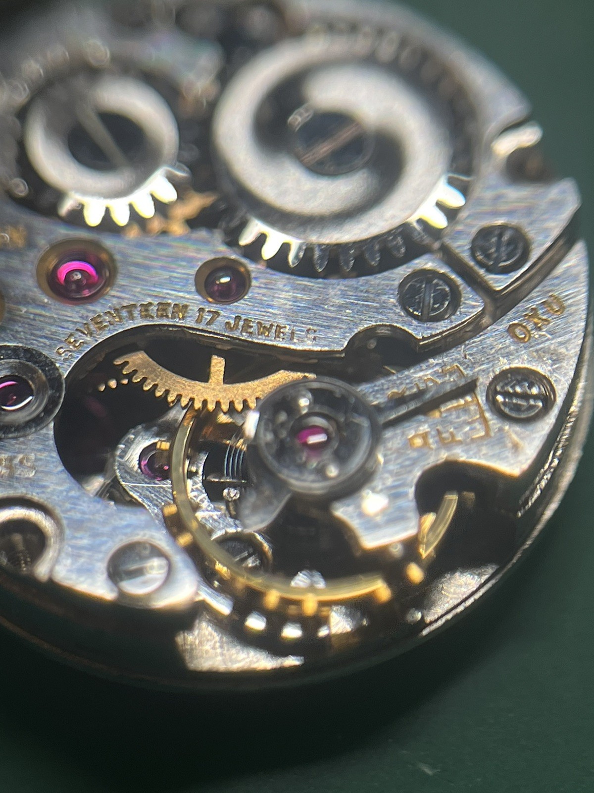 RUNNING Otto Grun Felsa 81 Ladies Watch Movement 17j