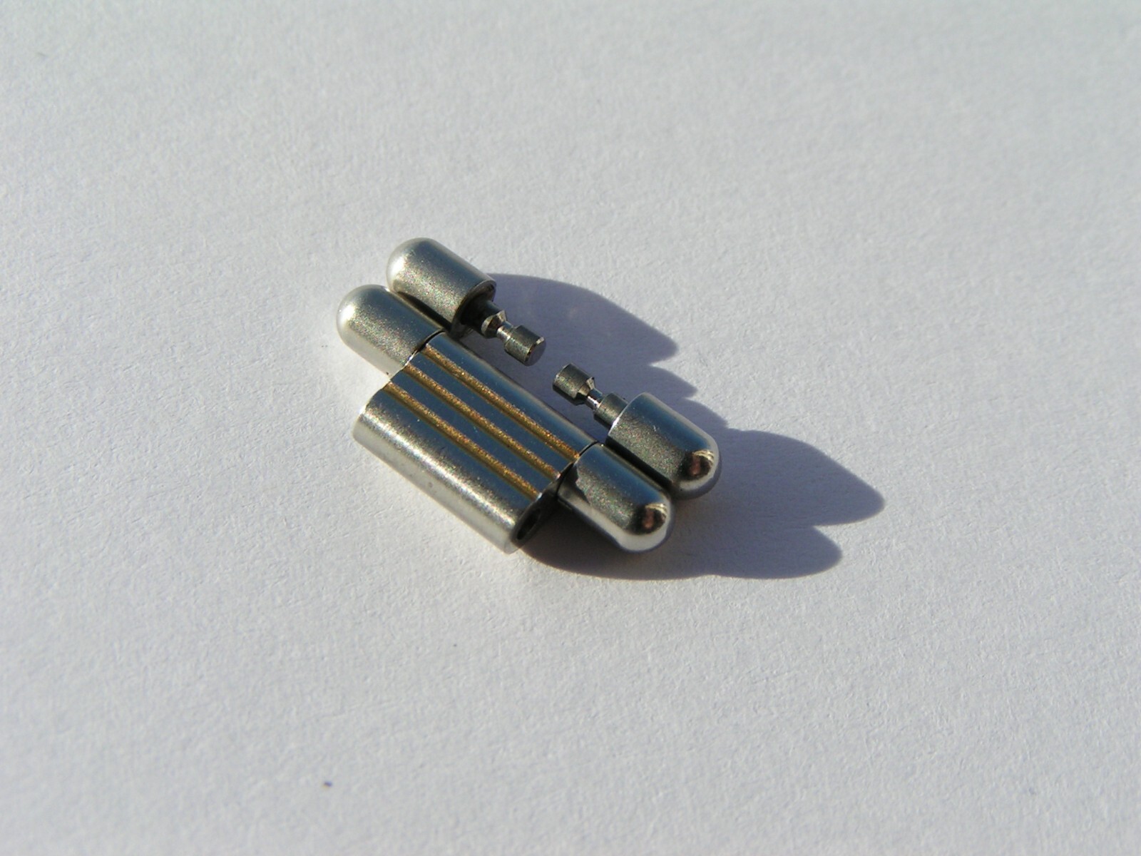 CARTIER LIGNE 21 CARTIER 1330 LINE STEEL GOLD REPLACEMENT LINK 17MM I625