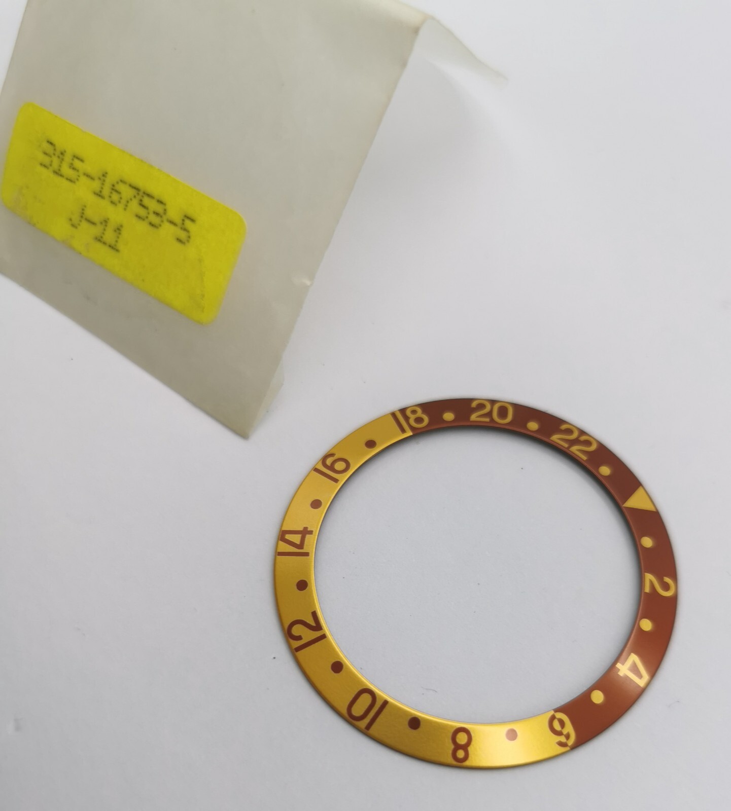 Rolex 315-16753-5 J-11 Gmt Master Eye Of Tiger Bezel 1675 16753 New In Paper Bag