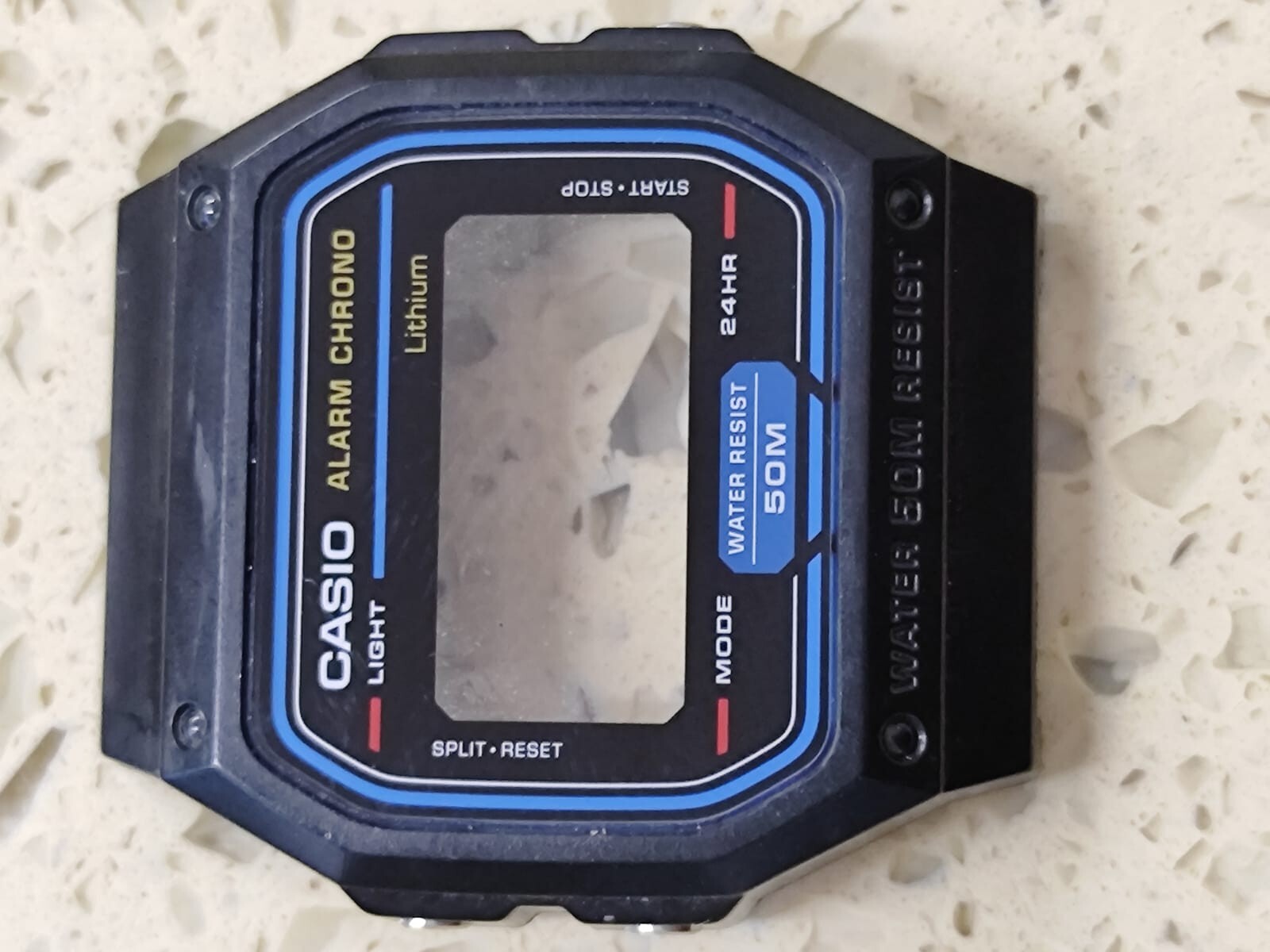 Rear CASIO F-91W Part CASE . NOS Original Vintage