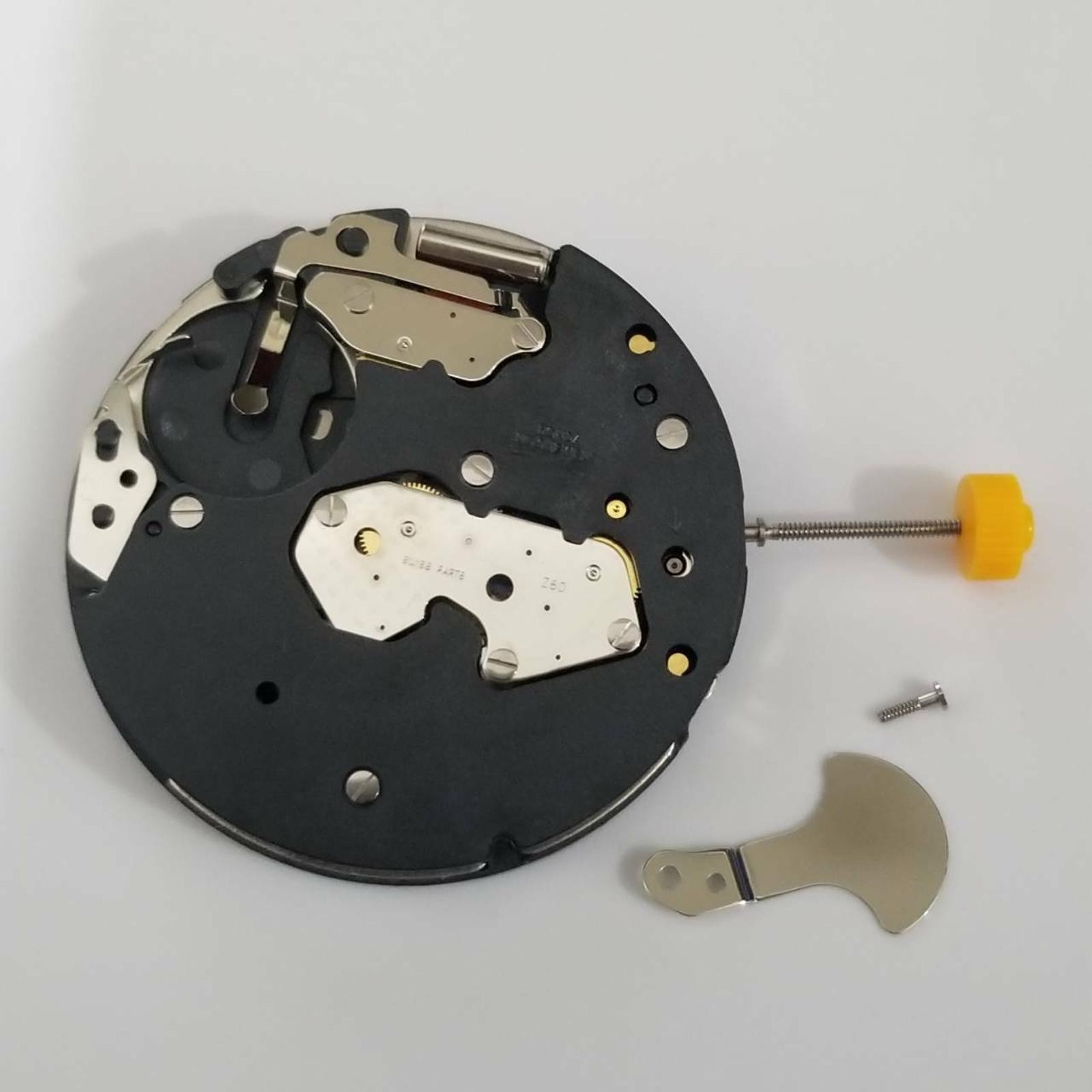 Date @ 4 Quartz Watch Movement With Stem Replacement Parts For Swiss Ronda Z60