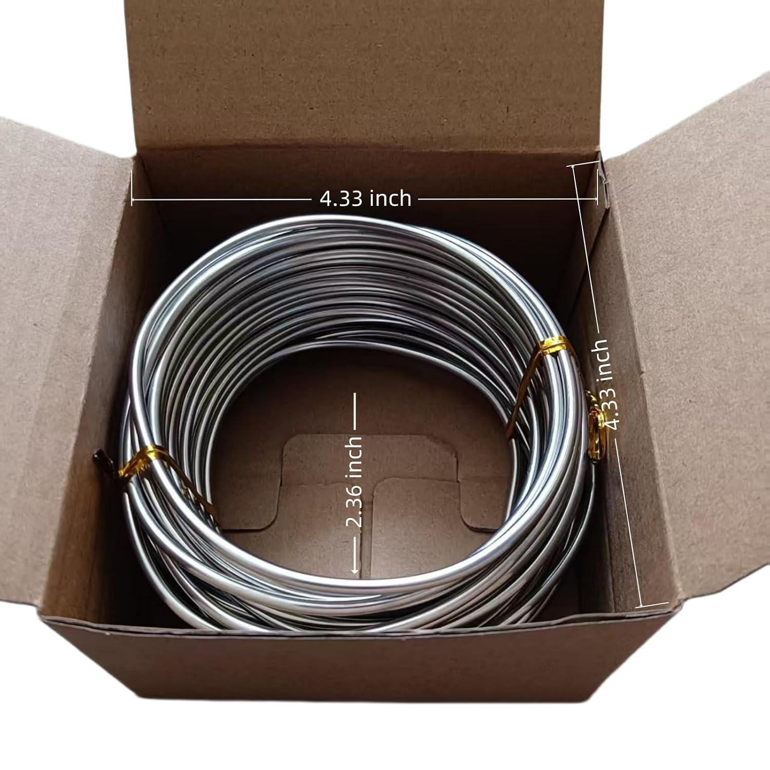 9 Gauge 304 Stainless Steel Wire 39 FT – 3Mm Thick Heavy Duty Annealed Wire for