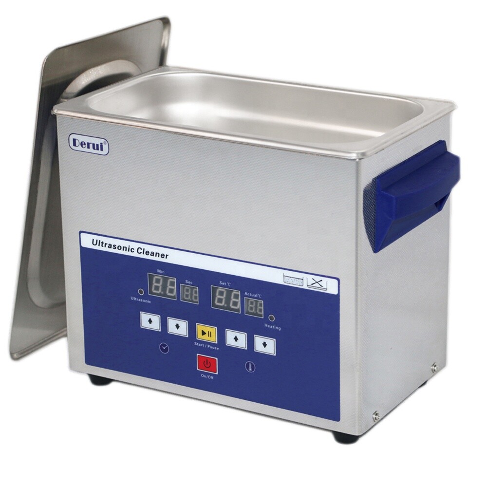 3L Digital Touch Control Ultrasonic Cleaner DR-LQ30 LED Show 120W Timer Heated