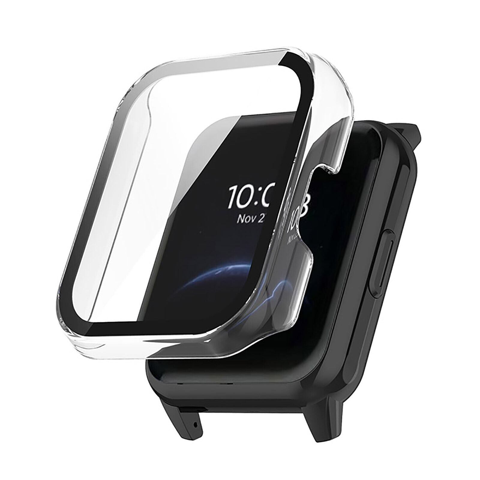 Watch Case Protective Shell PC Tempered Film Shell for Realme Watch 2 Parts