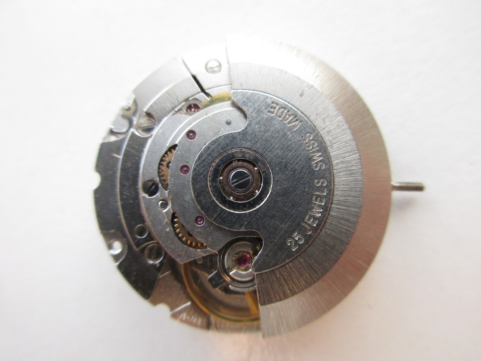 ETA cal. 2834-2 Swiss automatic watch movement – date disk only – running
