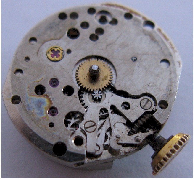 Bulova 6BPA AS 1533 automatic watch 17 jewels movement